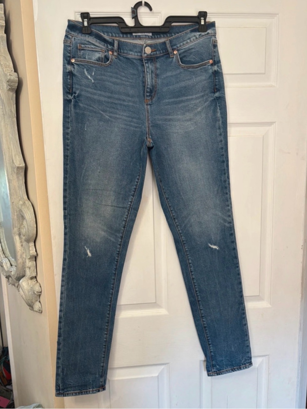 LOFT Women's Medium Blue Skinny Jeans